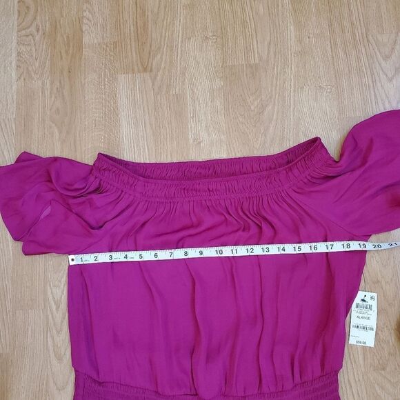 INC International Concepts Smocked Convertible Top - Picture 7 of 11